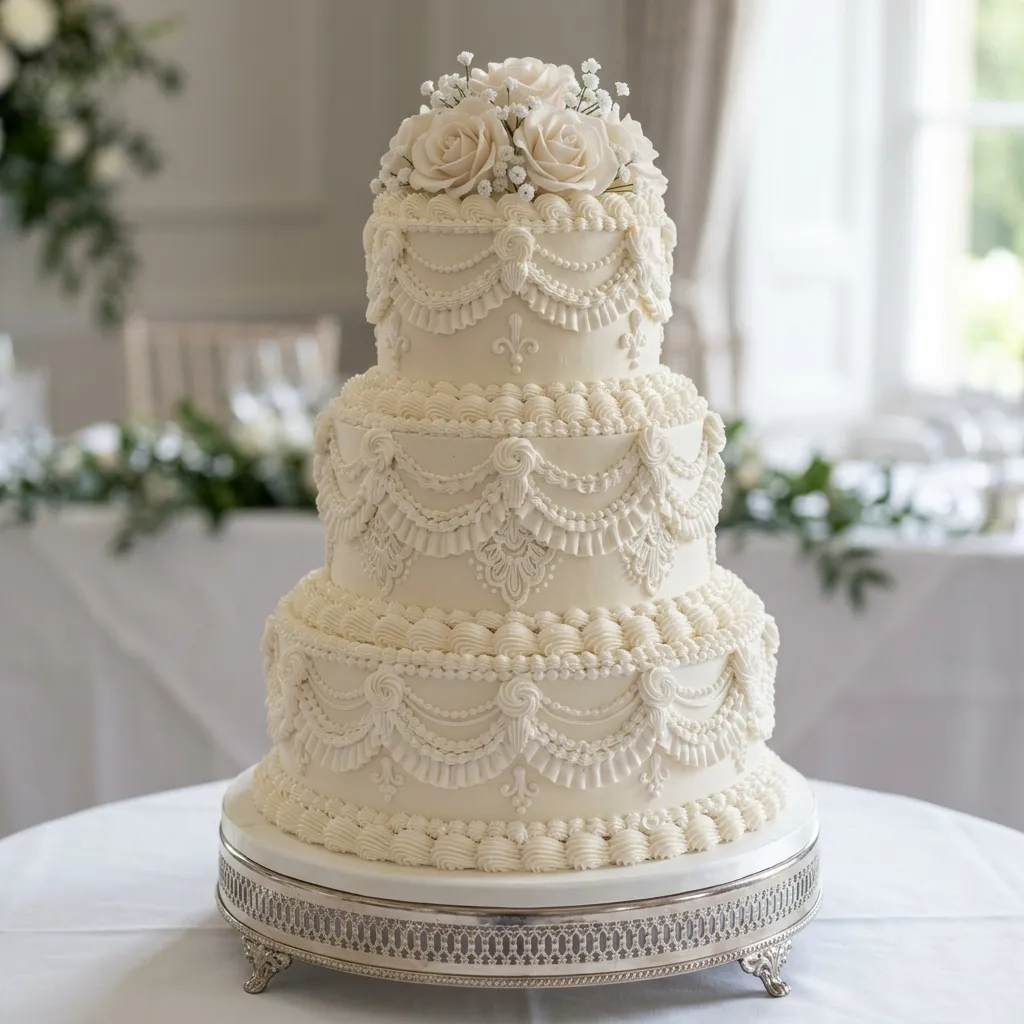 The Textured Lambeth Cake
