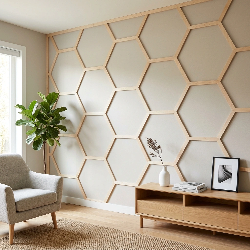 The "Half-Wall" Color Block