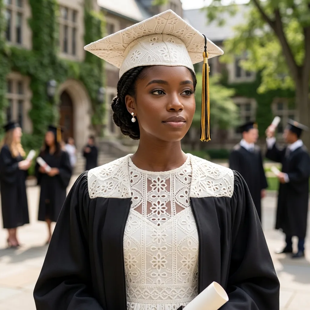 The "Little White Dress" Accent Cap
