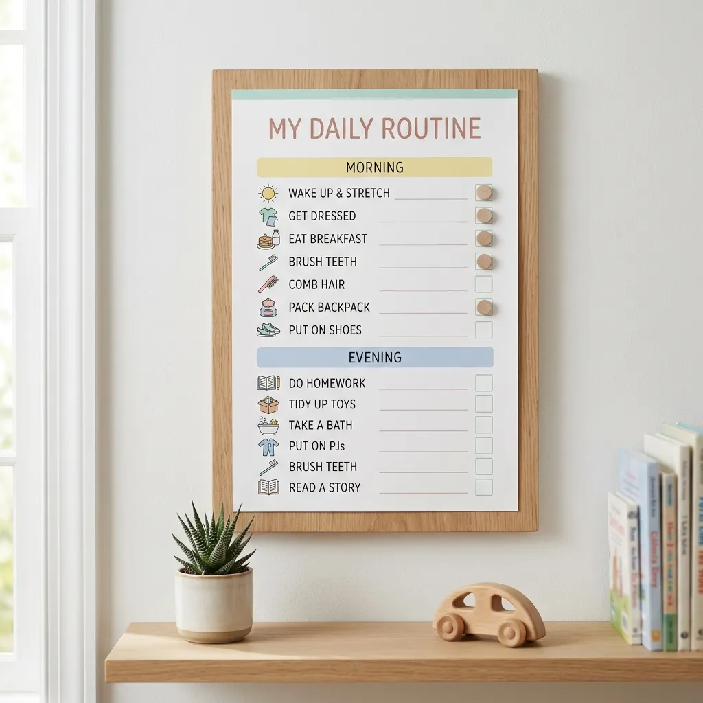 Visual Routine Charts for Kids