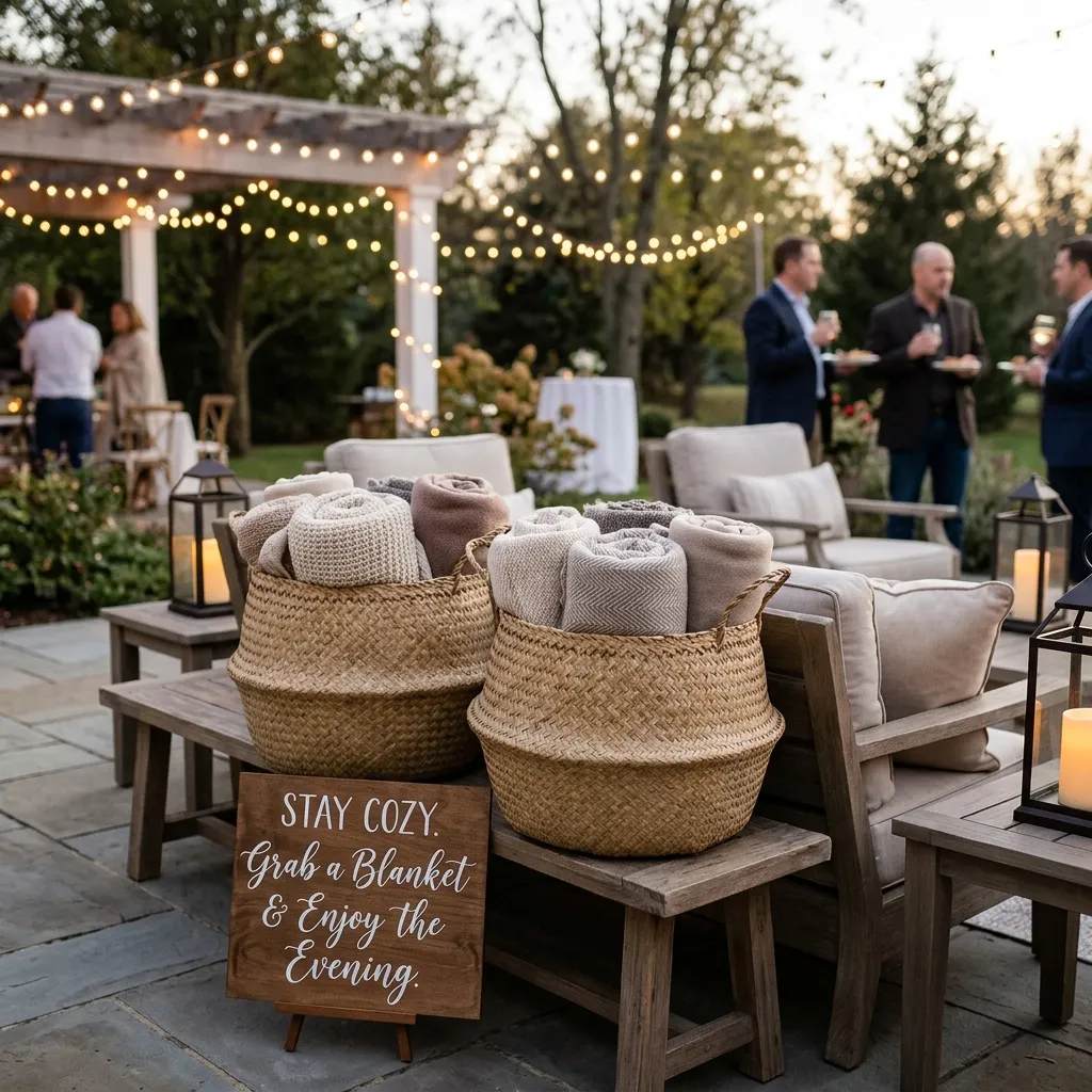 Woven Basket Blanket Bins