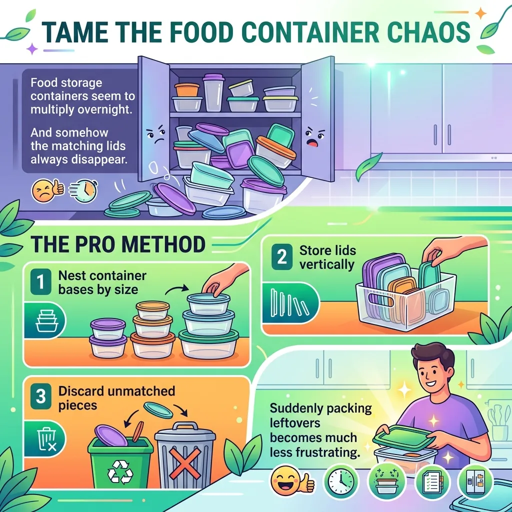 Tame the Food Container Chaos