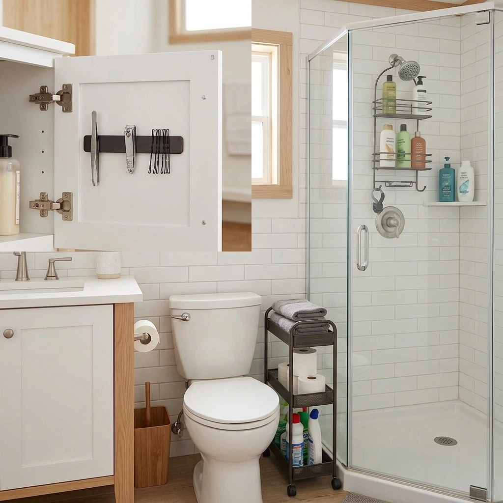 Bathroom Storage Hacks for Small Spaces