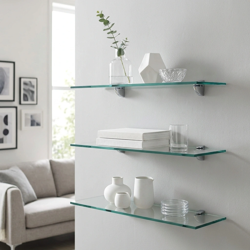 Glass Shelf Sophistication