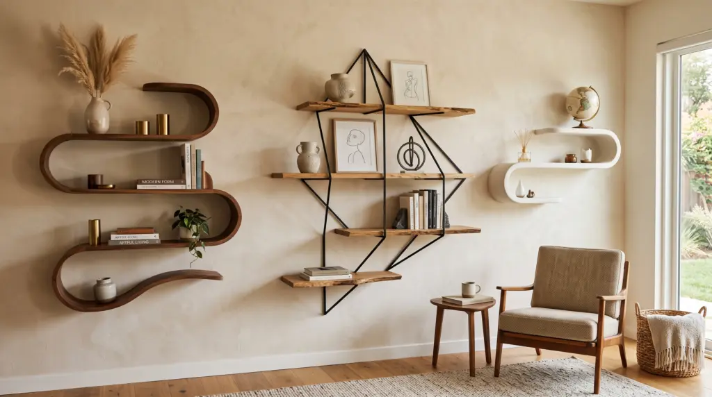Sculptural Wall Shelving Ideas to Elevate Your Home