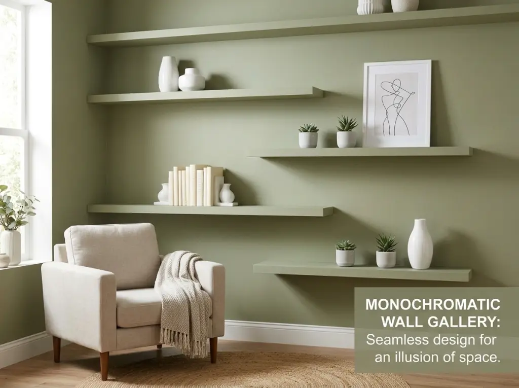 The Monochromatic Wall Gallery