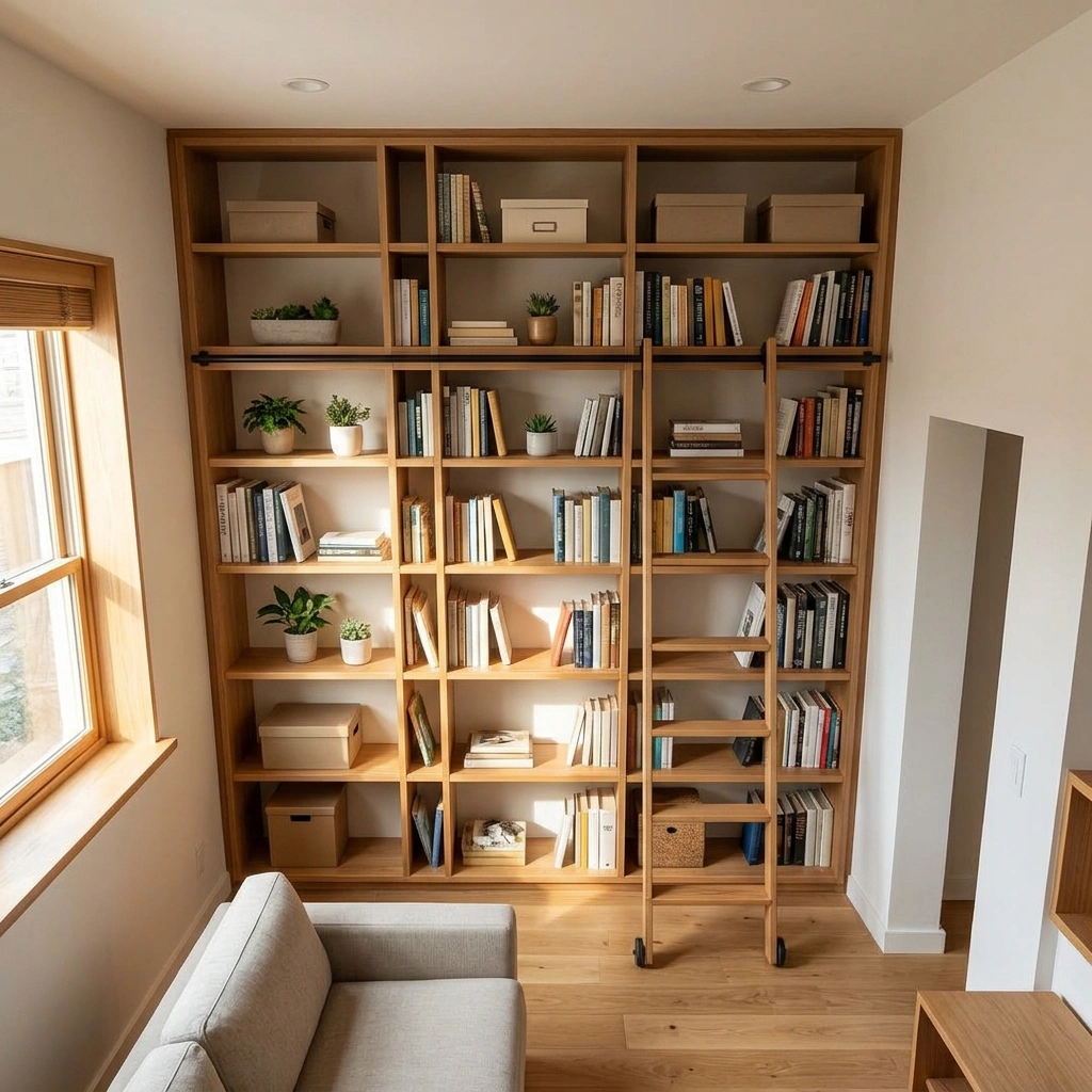 Think Vertically: Use Your Wall Space