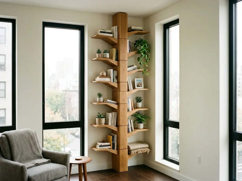 Vertical "Tree" Shelving