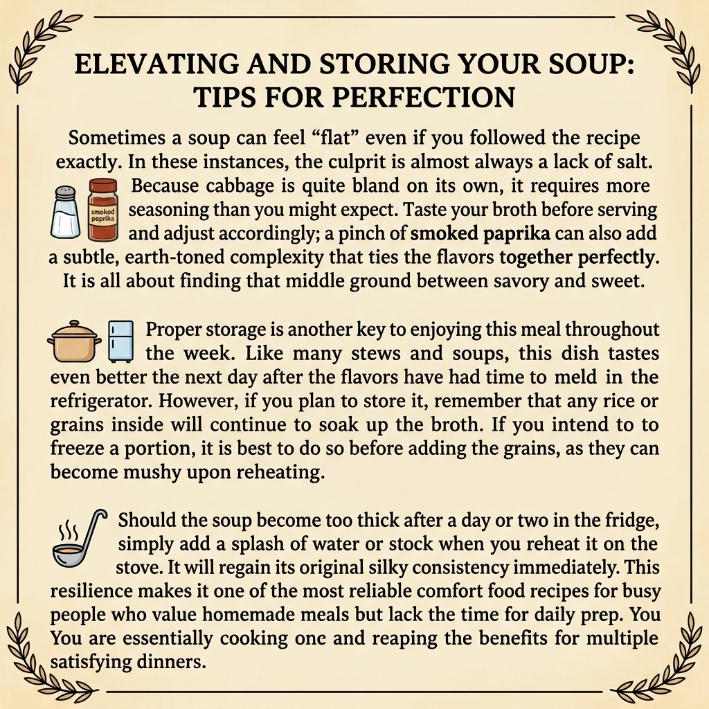 texture, Seasoning, and Storage