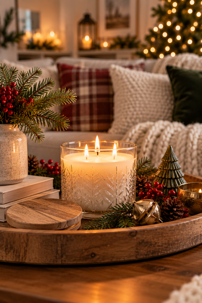 Scented Holiday Candle