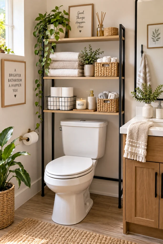 Over-the-Toilet Storage Shelf