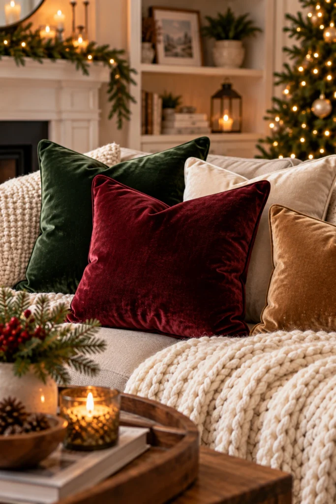 Velvet Throw Pillow Covers