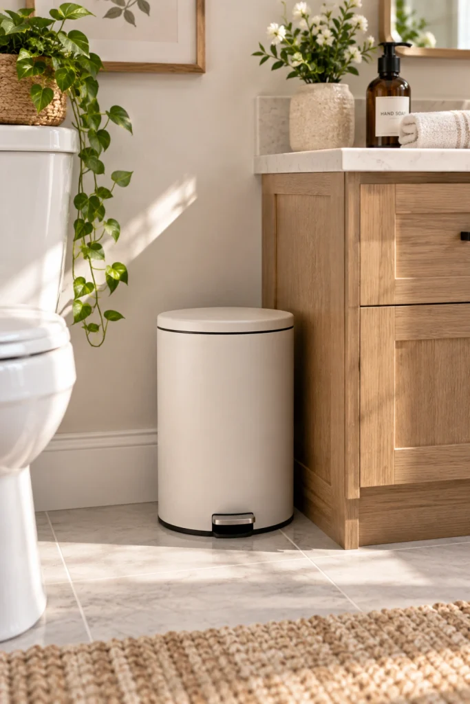 Bathroom Wastebasket