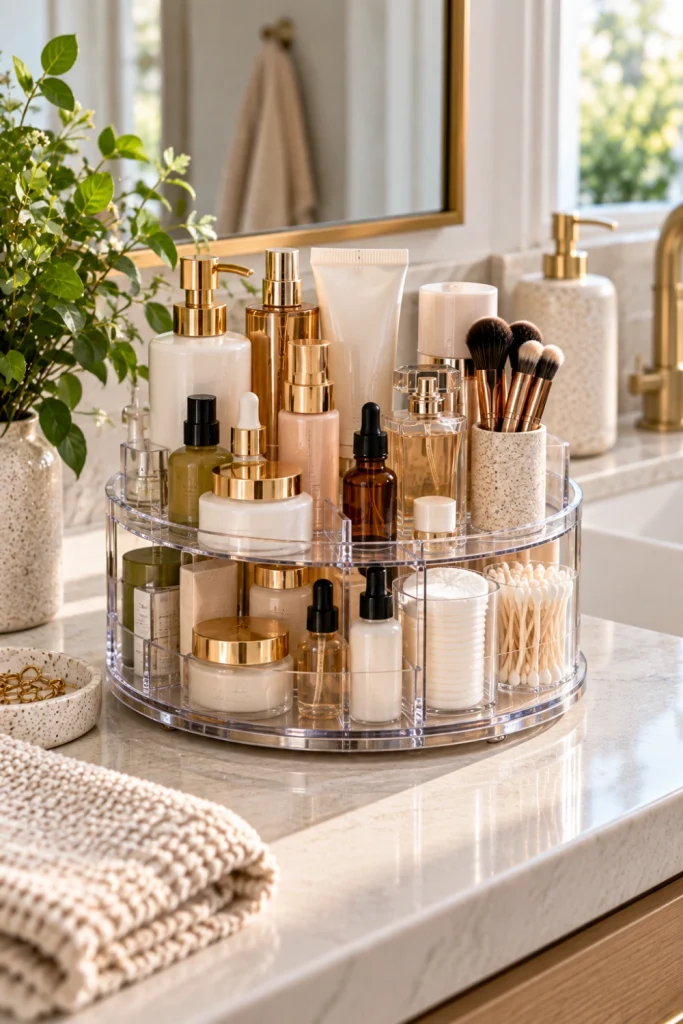 Rotating Lazy Susan Organizer