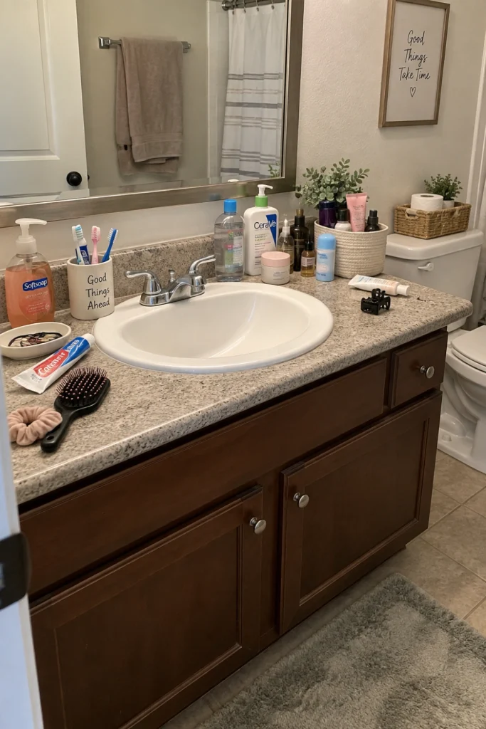Before: Start With the Mismatched Accessories