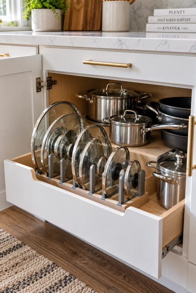 Pot Lid Organizer