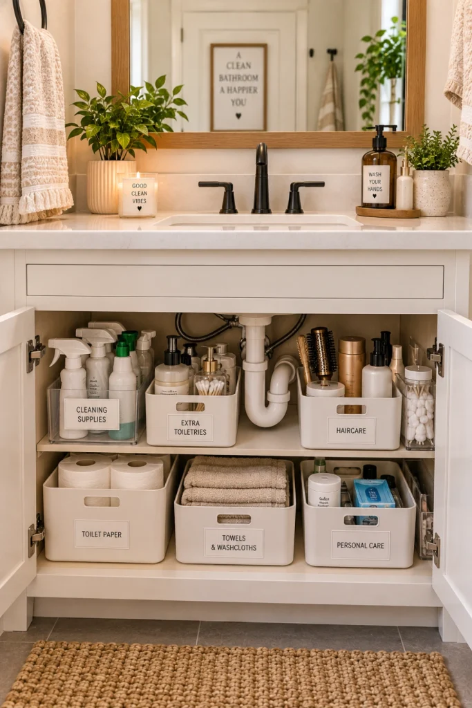Under-Sink Storage Bins