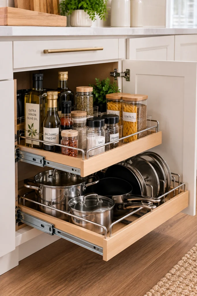 Pull-Out Cabinet Organizer