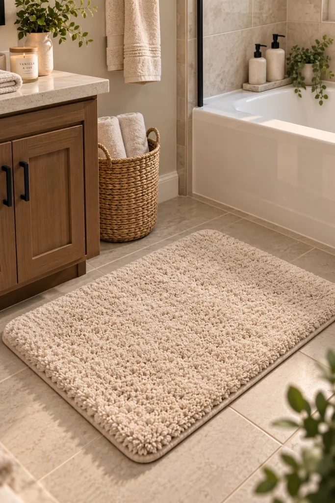 Add a $10–$15 Bath Mat
