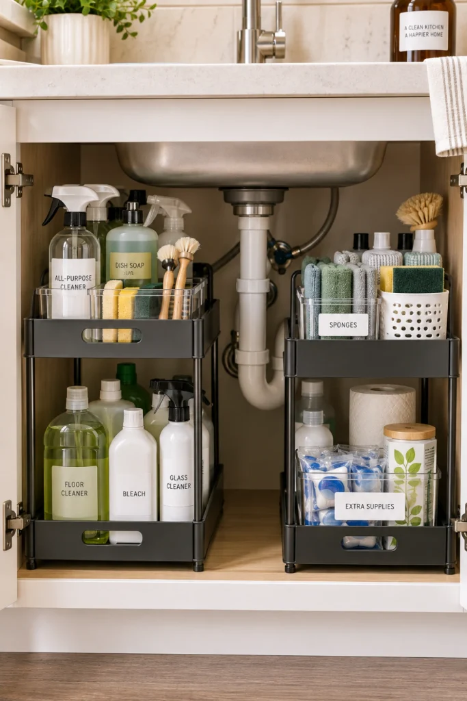 Under-Sink Storage Organizer