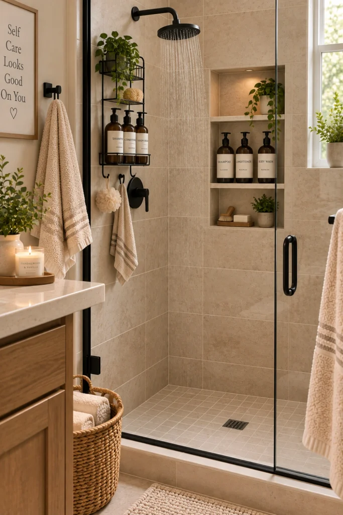 Make the Shower Area Match